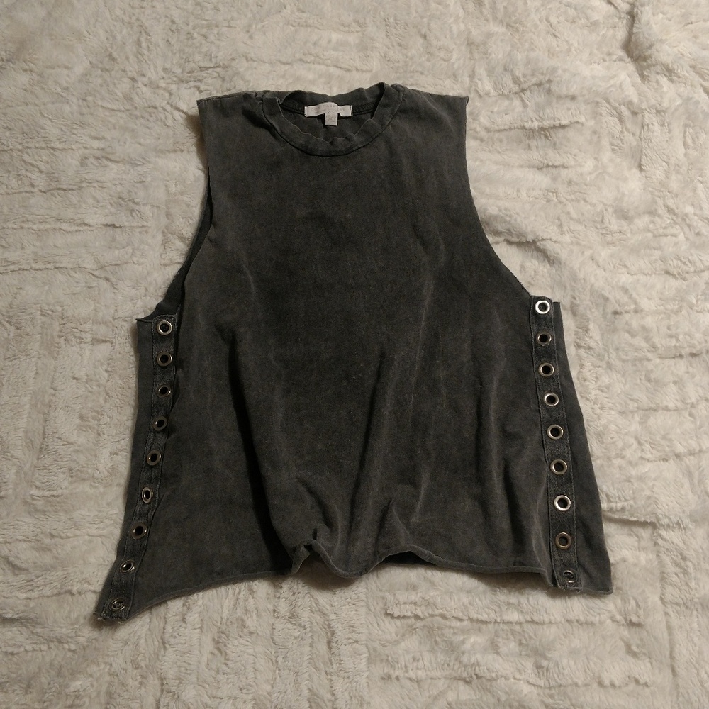 Don't Ask Why Top w/Metal Grommets